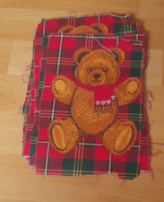 Baumwollstoff , rot kariert