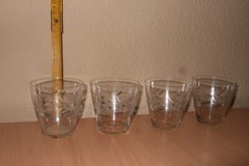 4x DDR Teegläser