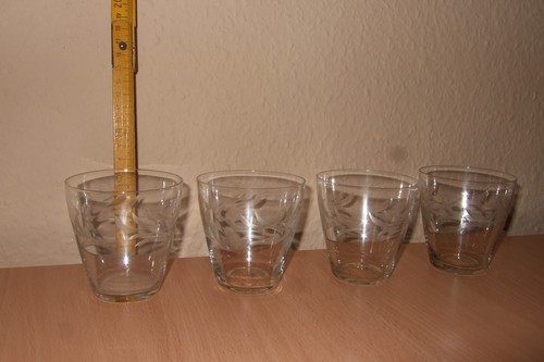 Ddr teegläser - 4x,