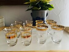 Original Türkische Teegläser mit Goldband Likörgläser 12 Stück