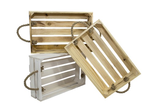 Dekokisten aus holz holzkiste - aus,