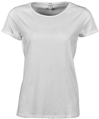 Damen roll tee 100 - damen,