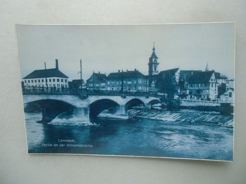 Ansichtskarte cannstatt partie - ansichtskarte,