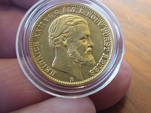 Reuss mark 1875 - 20,