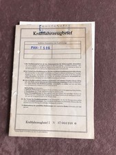 Fahrzeugbrief