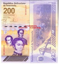 VENEZUELA 200 Bolivares