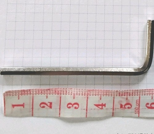 Sechskantschlüssel 3mm - , 60