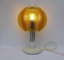 seltene Tischlampe DDR Space Age Vintage Mid Century Lamp 70er AKA