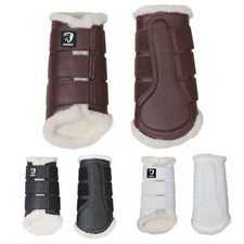Pferdefell Bürstenstiefel PVC