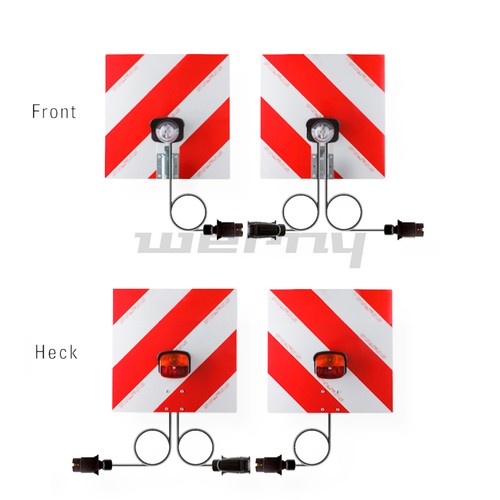 Warntafelsatz warntafel front - warntafelsatz,