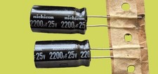 Nichicon 2200uF 25V 105°C