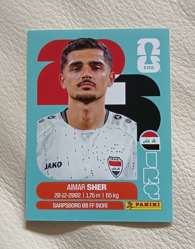 Panini 2026 sticker aimar - sticker,