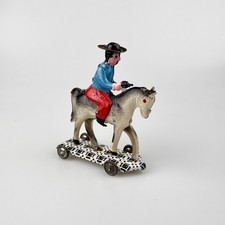 Jeans zu Pferd aus Blech