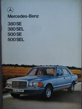 Mercedes Prospekt 380SE 380