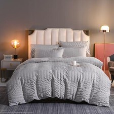 2/3/4 Tlg Seersucker Bettbezug