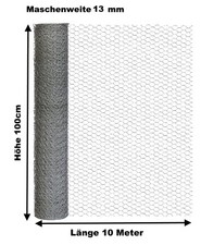 Hasendraht verzinkt 100cm x