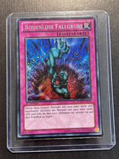 Yu-Gi-Oh! Bodenlose Fallgrube LCJW Secret Rare Near Mint 1st