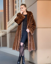 SALE Pelzmantel Nerzmantel