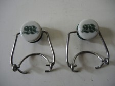 2 x Bügelverschluss, Bierflaschenverschluss, Porzellanverschluss Wieninger Bier