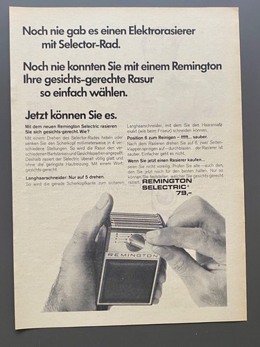 Remington selectric - remington,