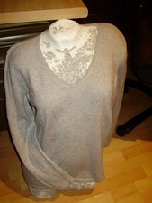 Adagio Pullover grau Kaschmir / Seide 48