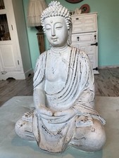 hübsche große Buddha Figur 39cm
