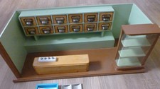 Alter Kaufladen,  Kaufmannsladen aus den 50/60er Jahren mit viel Zubehör !!