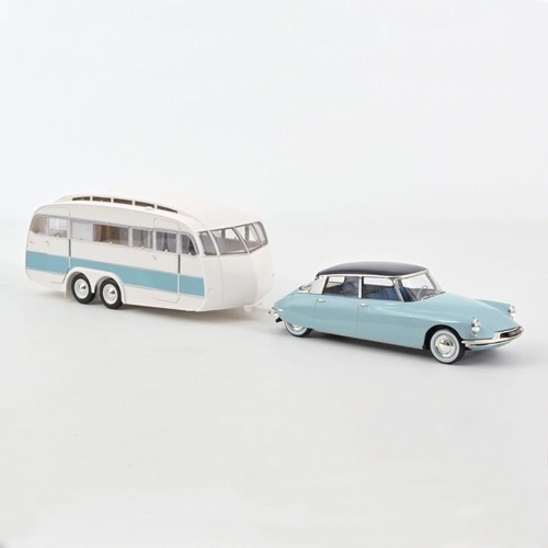 Citroen ds19 bleu - citroen,