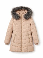 Damen Winterjacke creme-beige