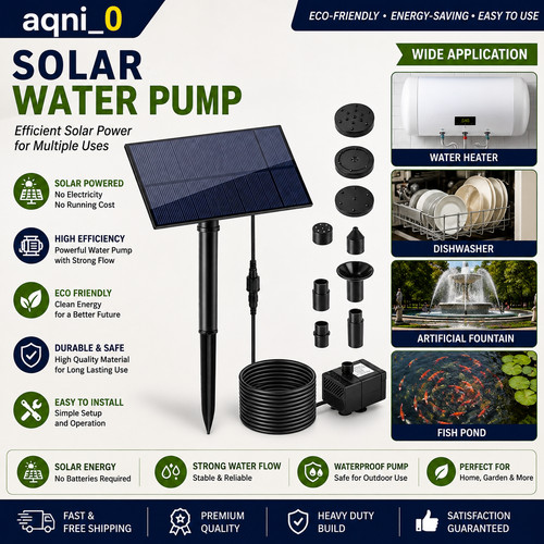 Solar power oxygenator teich - power,