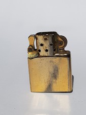 RARITÄT ALTES VERGOLDETES ZIPPO INSERT ca. 1950- 1957 SUPER SELTEN