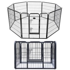 Welpenauslauf Freigehege Tierlaufstall Absperrgitter Hundeauslauf Welpengitter X