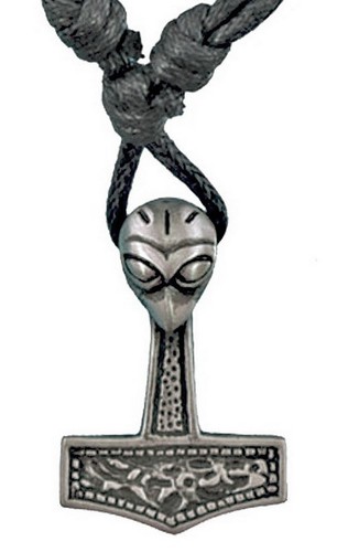 Zinn wikinger thorhammer - zinn,