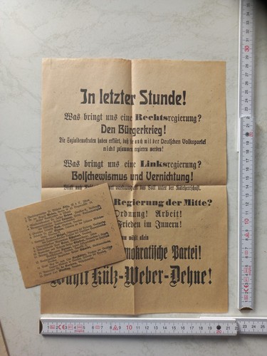 Alte wahlwerbung wahlplakat - alte,