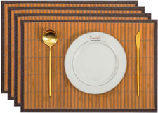 Tischsets Abwaschbare Bambus