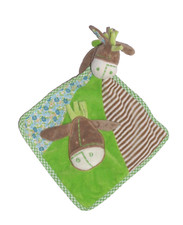 Esel Pferd Horse grün braun