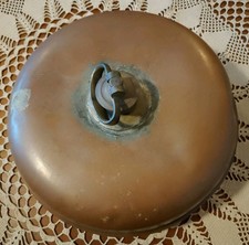 Vintage runde Bettpfanne aus