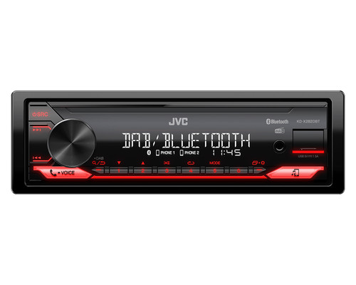 Jvc x282dbt din autoradio - kd-x282dbt, 1-din