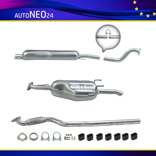 Auspuffanlage komplett opel - auspuffanlage,