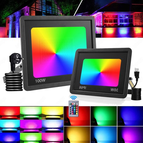 Rgb led fluter dimmbar - fluter, außen