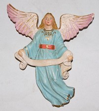 Krippenfigur, Verkündigungsengel, Engel, Krippe, Weihnachten, Gips, Figur