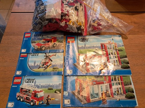 Lego city feuerwehr 60004 - city,