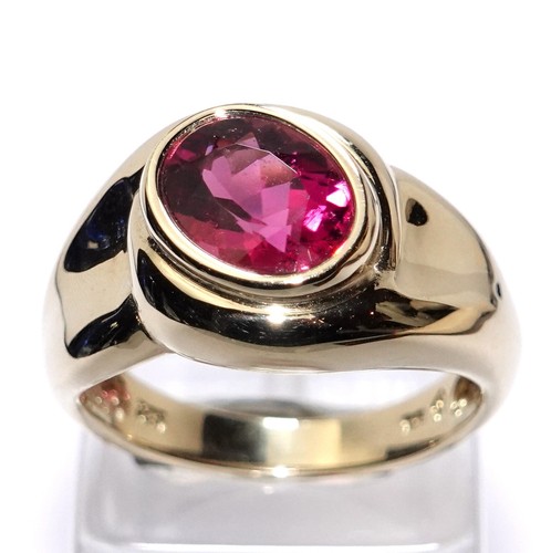 Ring gold rubellit ct - gold,
