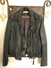 MUUBAA lässige Lederjacke