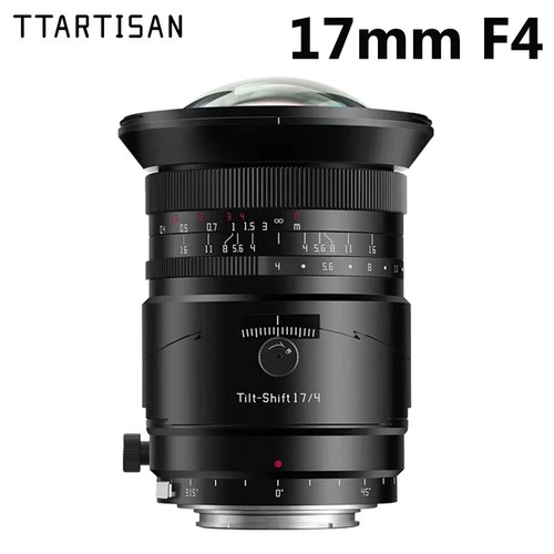 Ttartisan tilt shift 17mm - tilt-shift, f4
