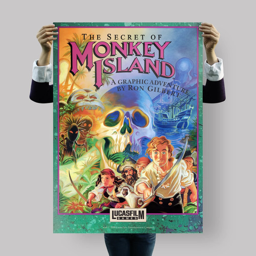 The secret monkey island - secret, of