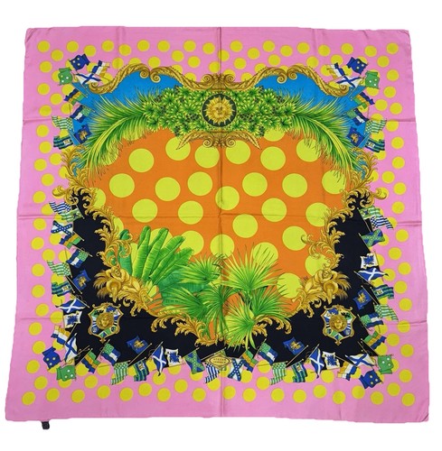 Versace 1990er pink gelb - versace,