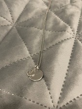 Tchibo Halskette Farbe Silber, Anhänger mit Anker 