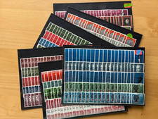 Bund postfrisch Ende 50iger Jahre 600 Marken auf 6 Steckkarten