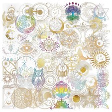 Transparente goldene